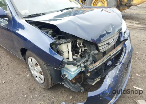 2008 Hyundai Elantra Gls/Se из США, поврежденный, VIN KMHDU46D08U547714